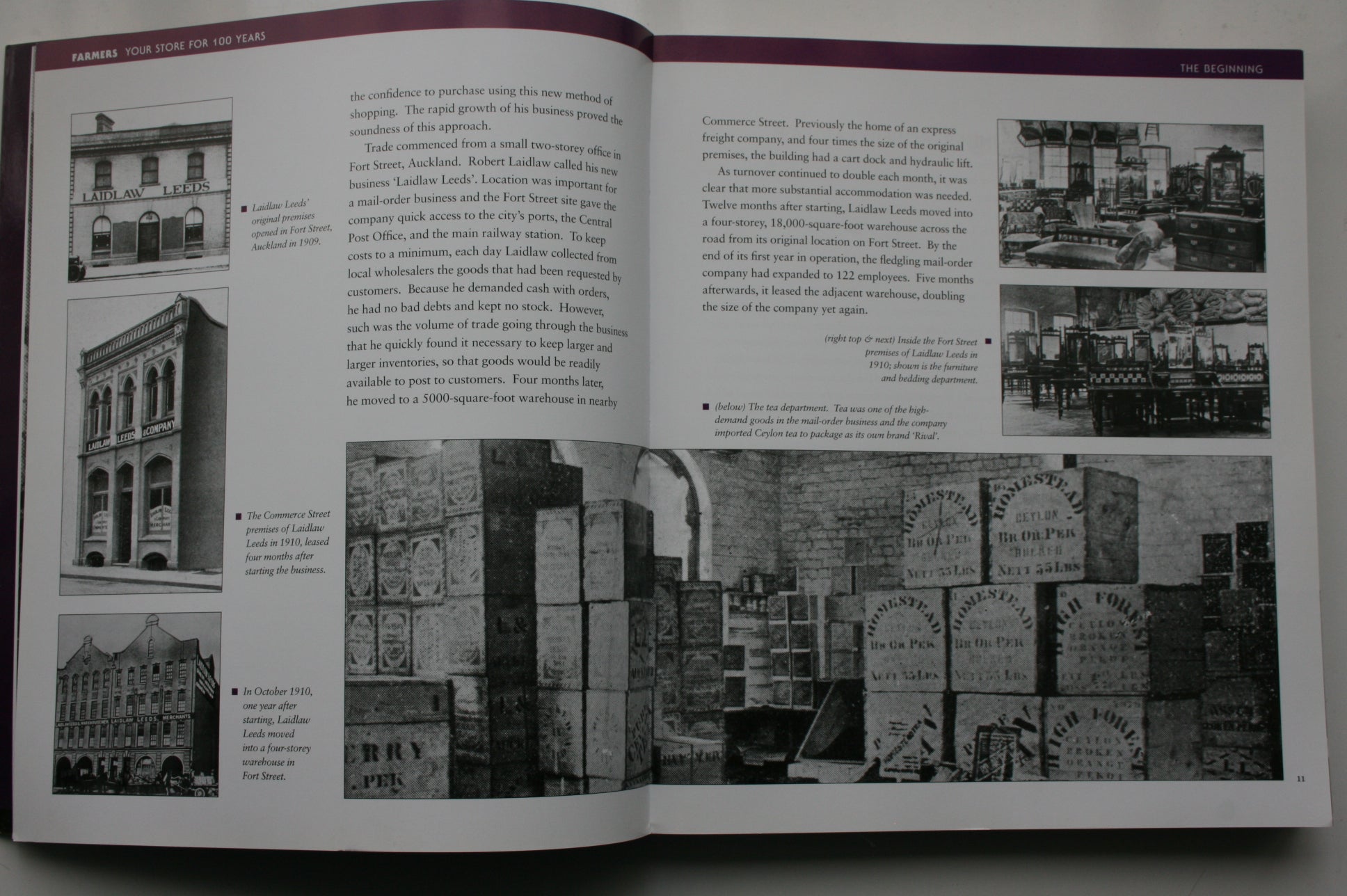 Farmers: Your Store For 100 Years. SIGNED.