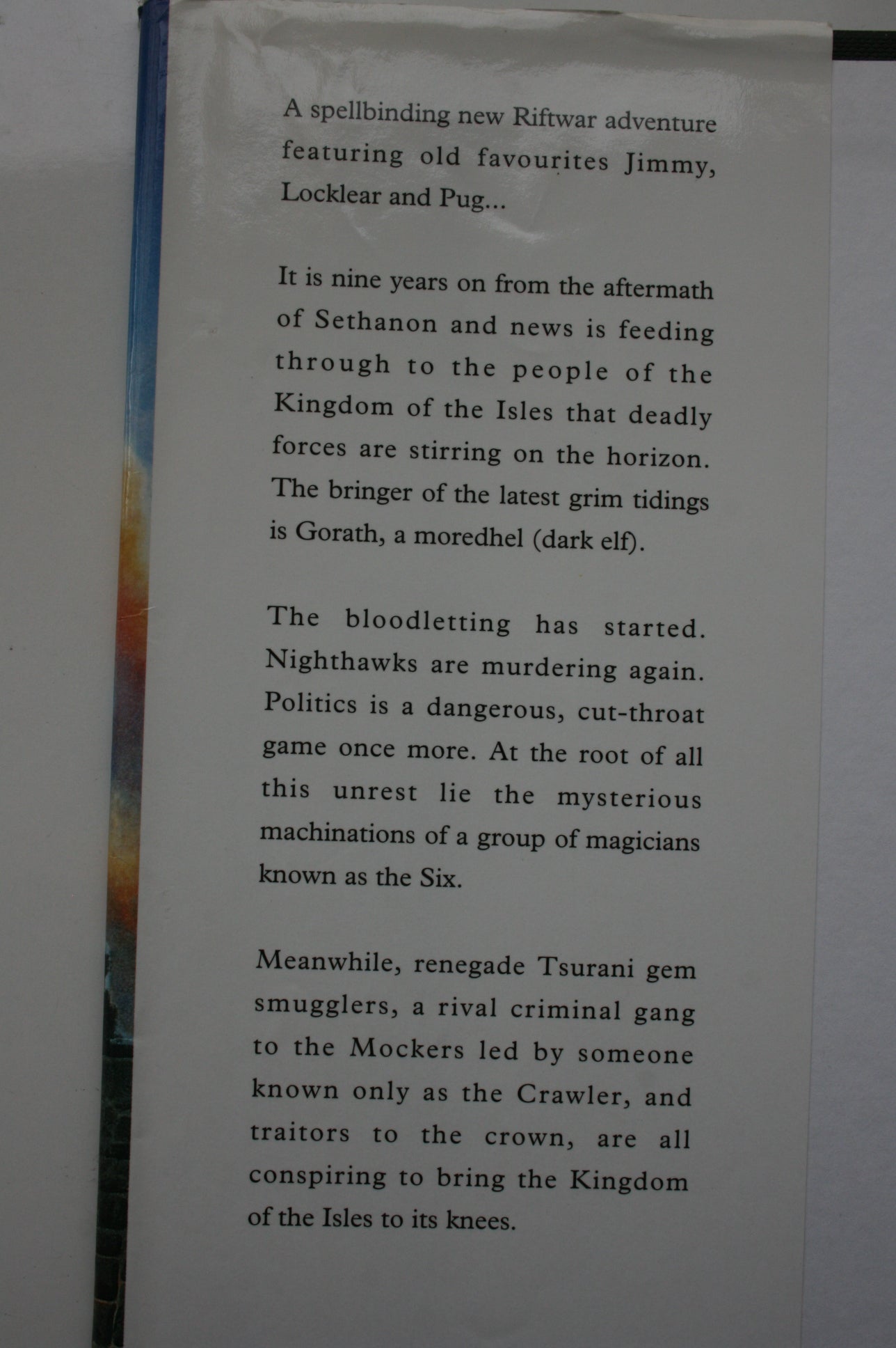 Krondor the Betrayal By Raymond E. Feist. 1998, First Edition, First printing