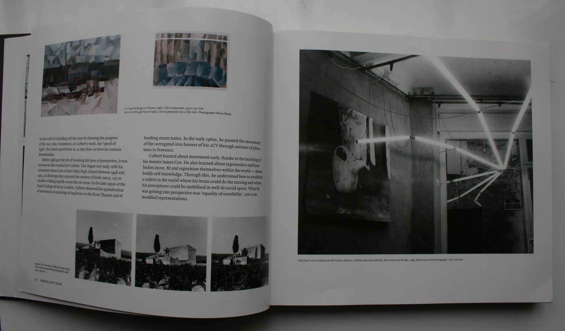 Bill Culbert Making Light Work by Ian Wedde. 2009, First Edition.