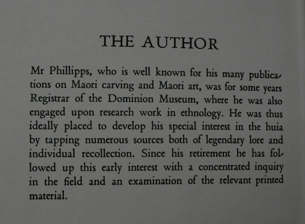 The Book of the Huia by W. J. Phillipps.