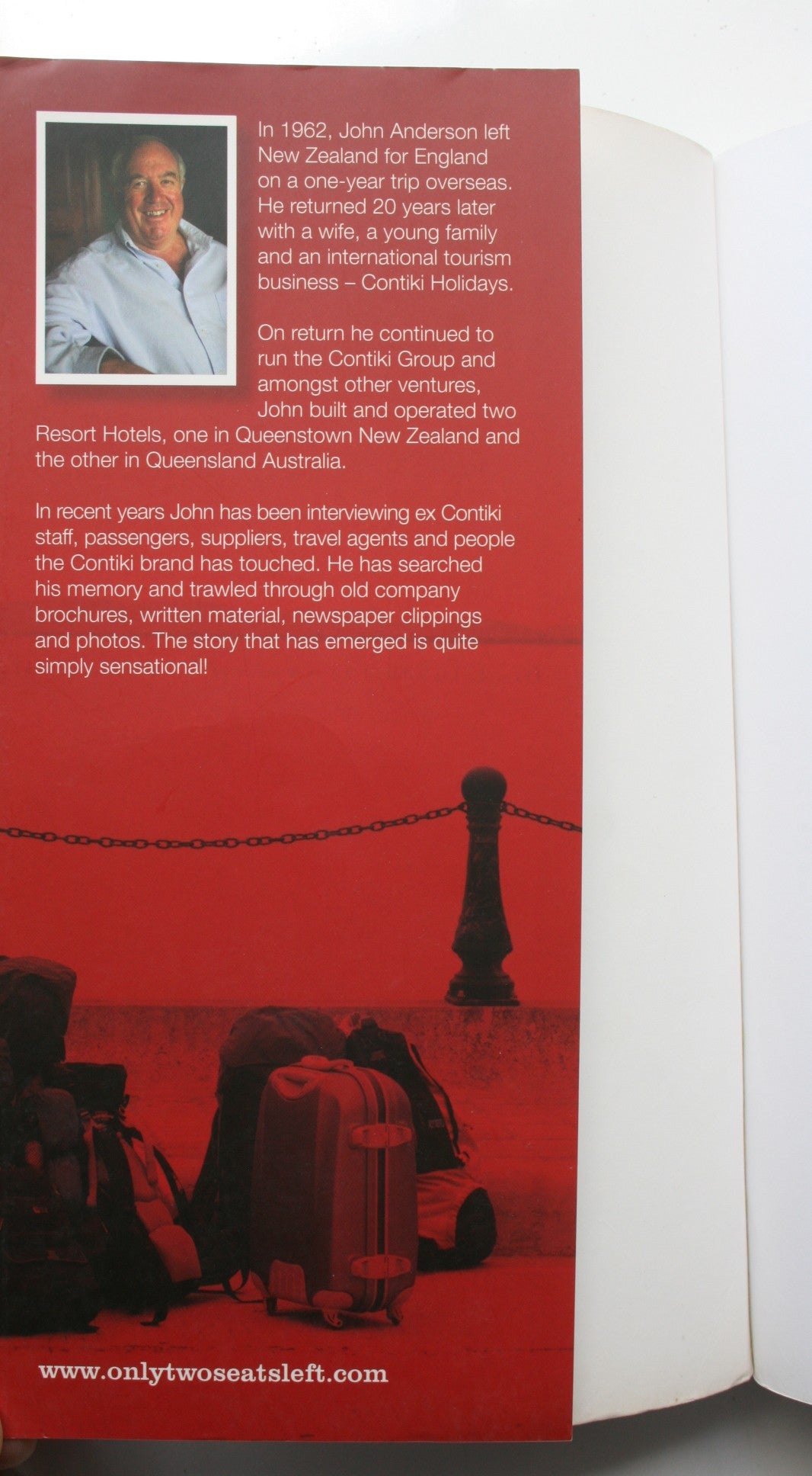 Only Two Seats Left! The Incredible Contiki Story By Anderson, John ...