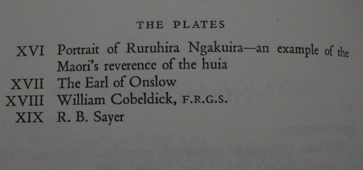 The Book of the Huia by W. J. Phillipps.