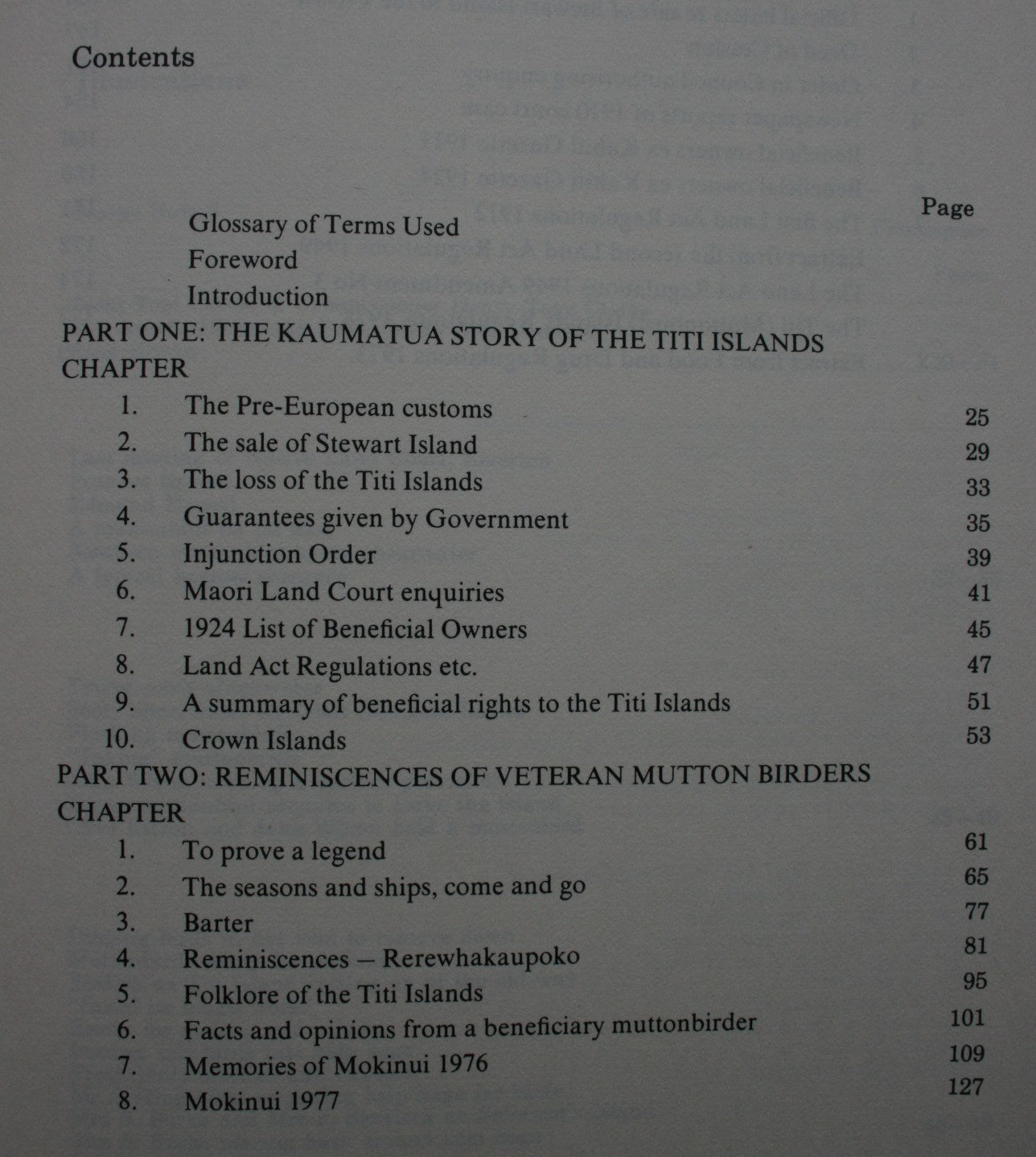 Titi Heritage: The Story of the Muttonbird Islands by Eva Wilson.