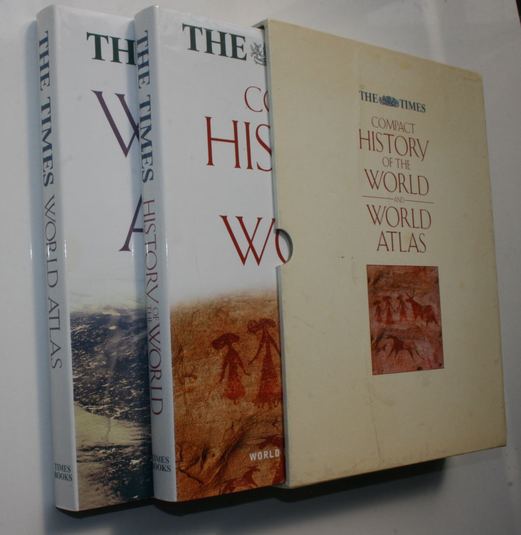 The Times Compact History ­of the World AND The Times ­World Atlas.