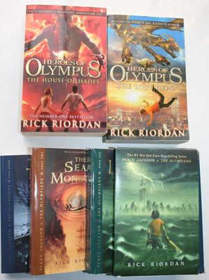 5 Percy Jackson books