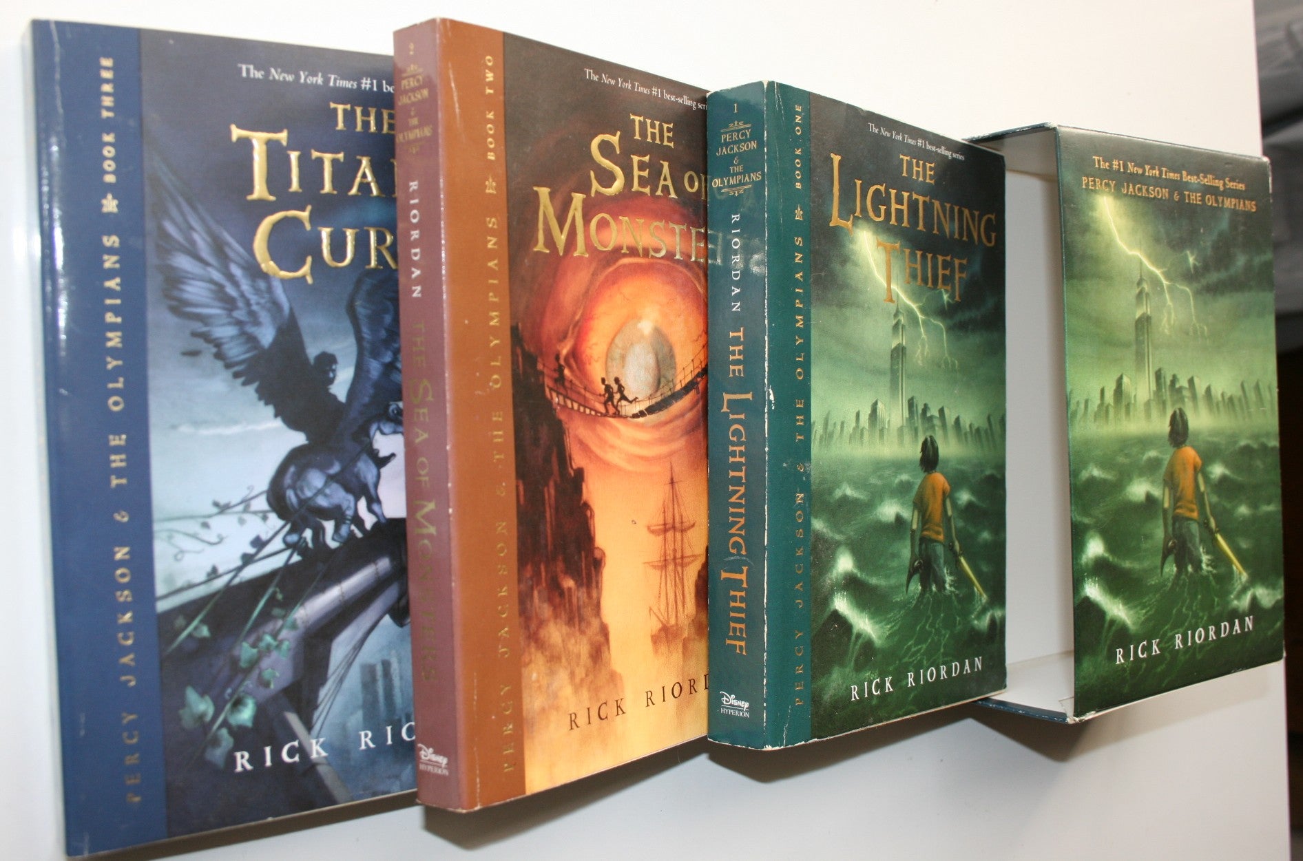 5 Percy Jackson books