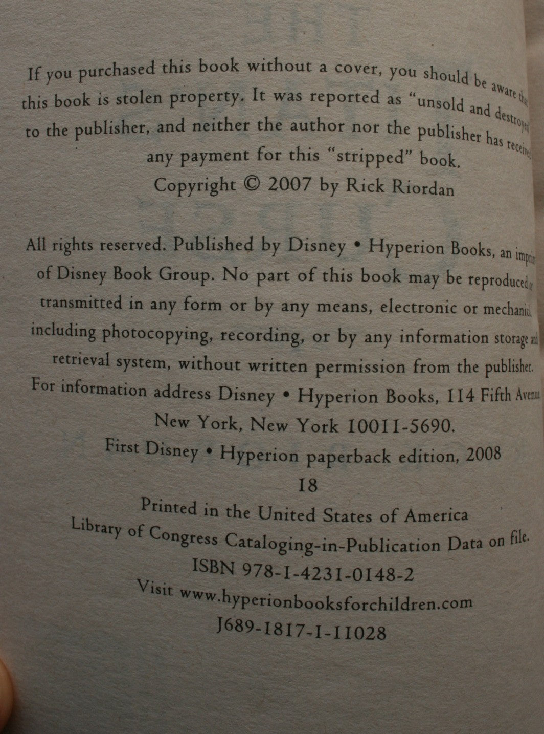 5 Percy Jackson books
