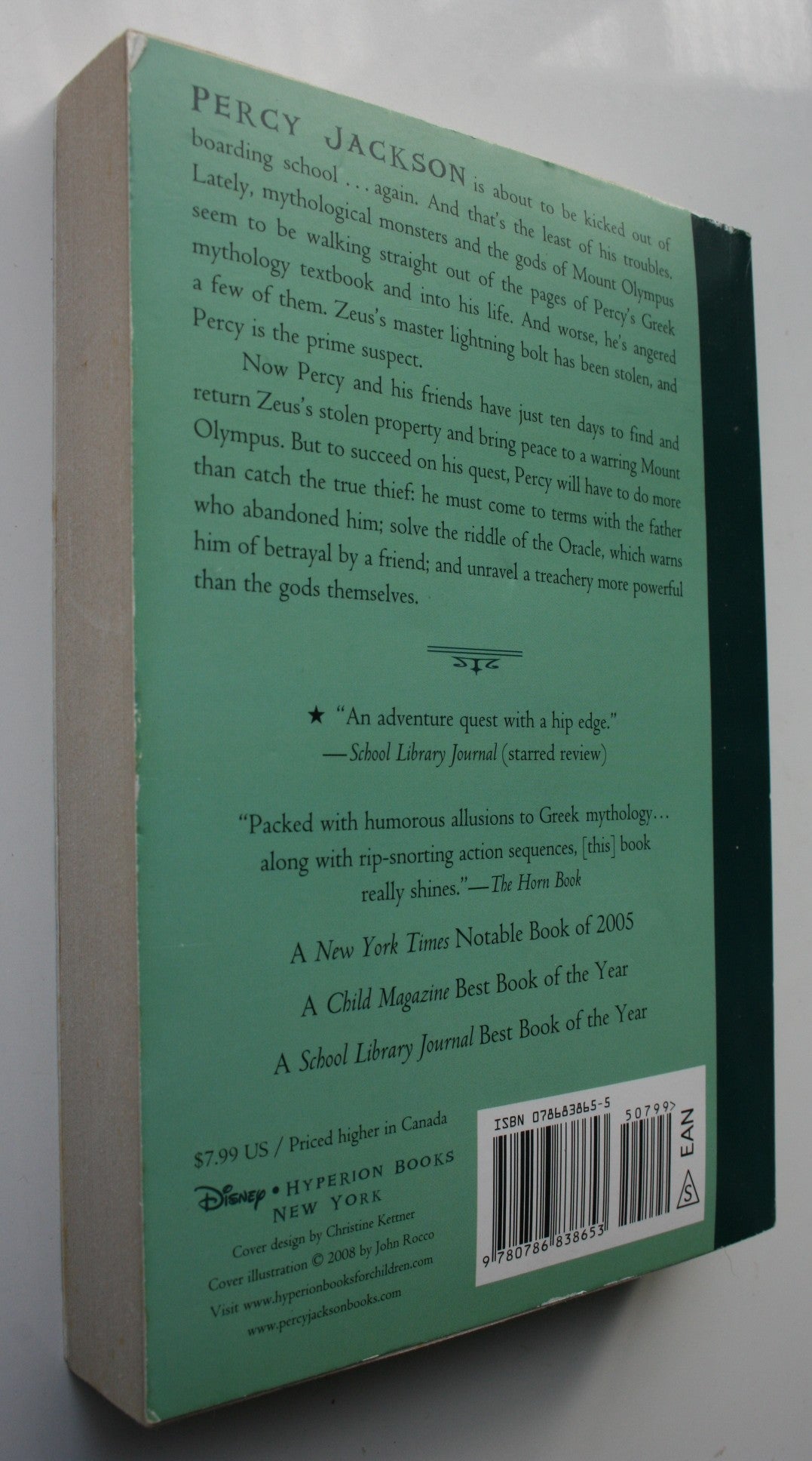 5 Percy Jackson books