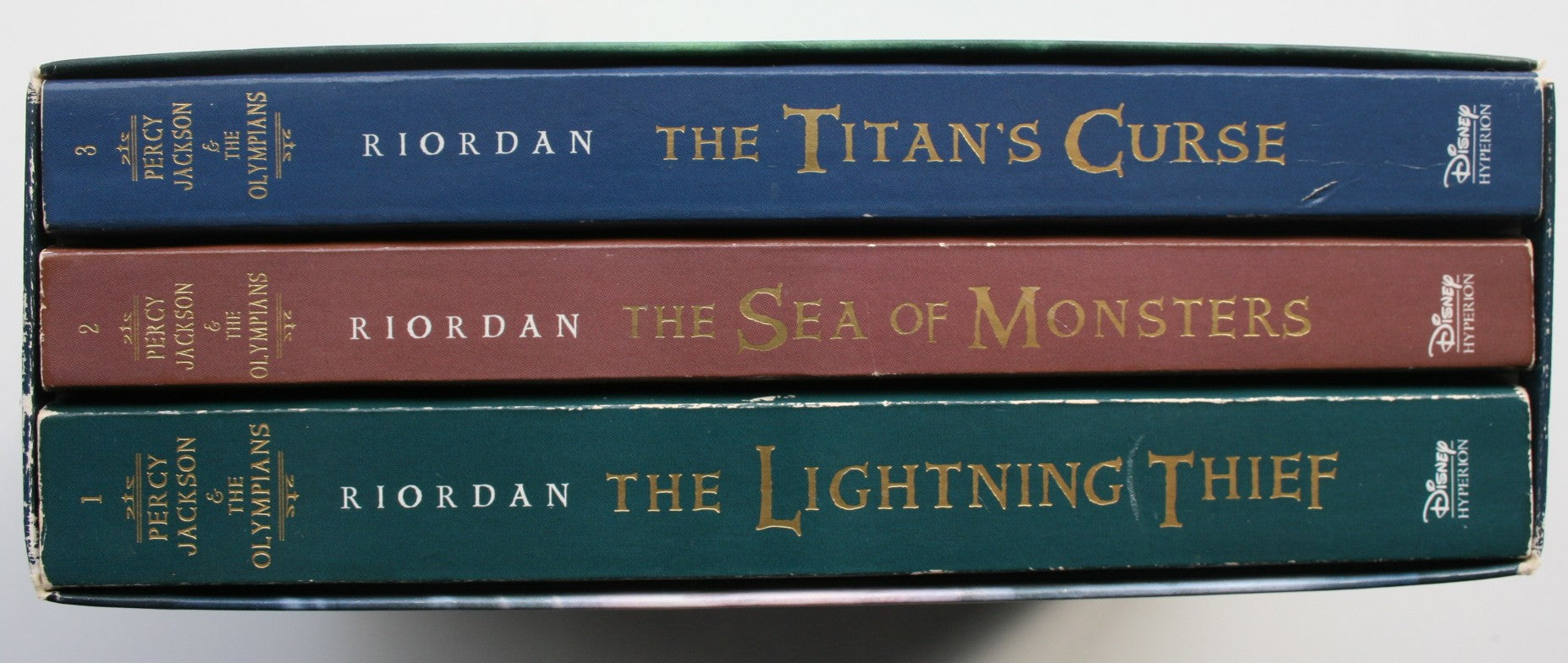 5 Percy Jackson books