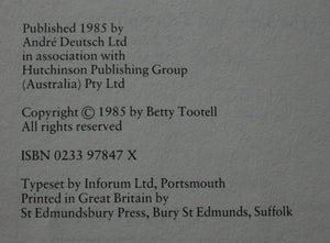 "All Four Engines Have Failed" The True and Triumphant Story of Flight BA 009 and the 'Jakarta Incident' By Betty Tootell.