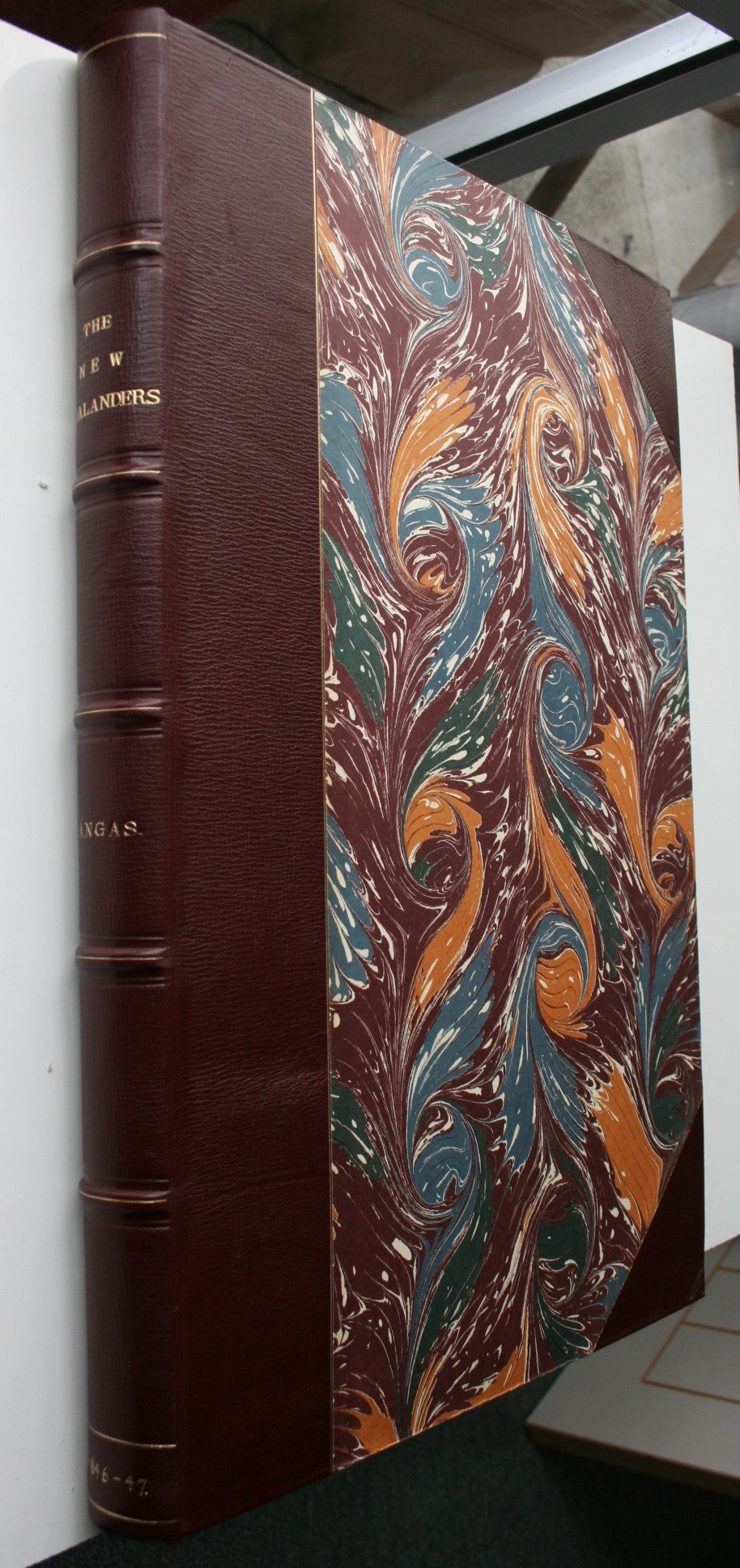 The New Zealanders (with loose leaf of caption text for plate 58