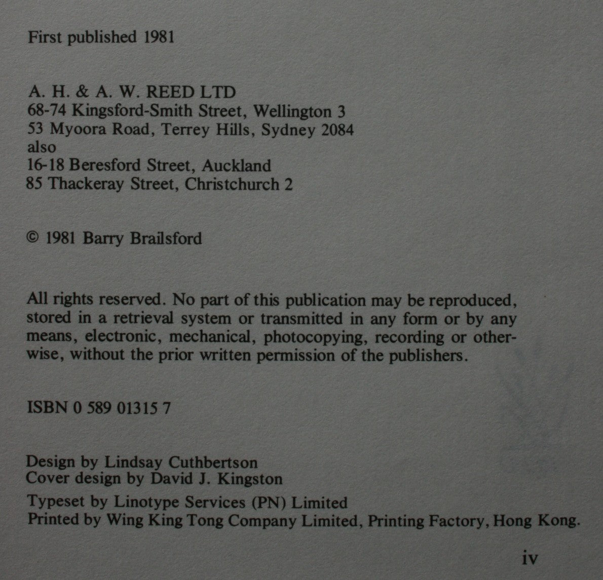 The Tattooed Land. The Southern Frontiers of the Pa Maori By Barry Brailsford.