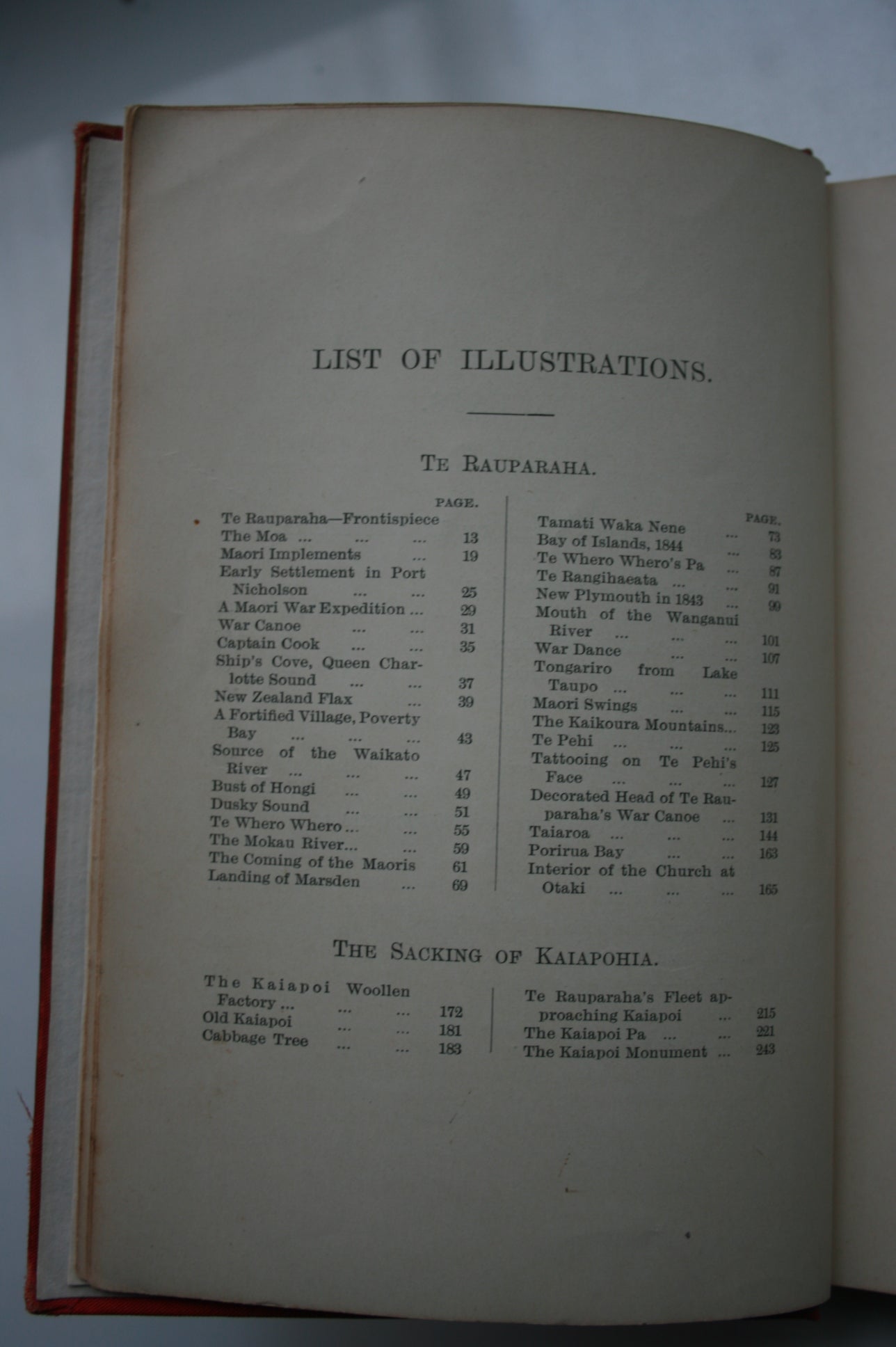 The Stirring Times of Te Rauparaha by W.T.L. Travers Also The Sacking ...