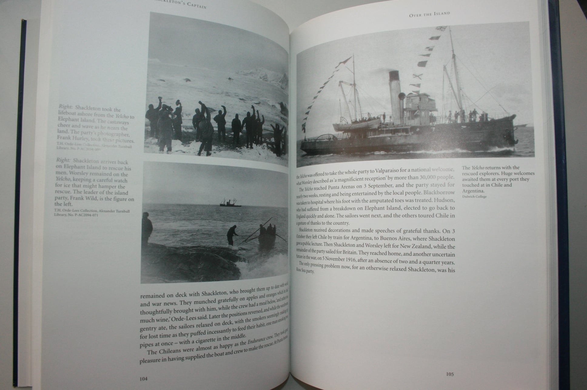 Shackleton's Captain A Biography of Frank Worsley By John Thomson ...