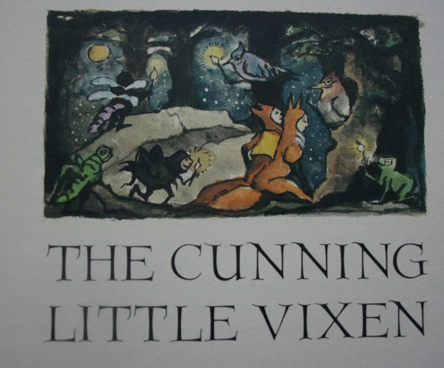 The Cunning Little Vixen By Rudolf Tesnohlidek, Illustrated by Maurice Sendak.