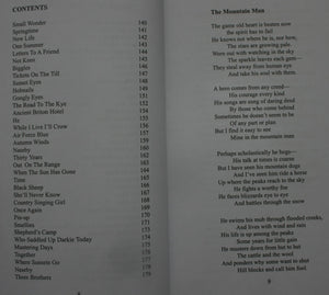 The Mountain Man and Other Verse- Poetry. SIGNED By Blue Jeans- Ross McMillan