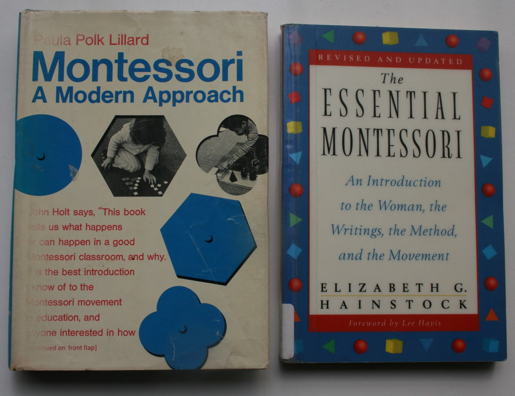 The Essential Montessori. Montessori.  Montessori A Modern Approach. Two books