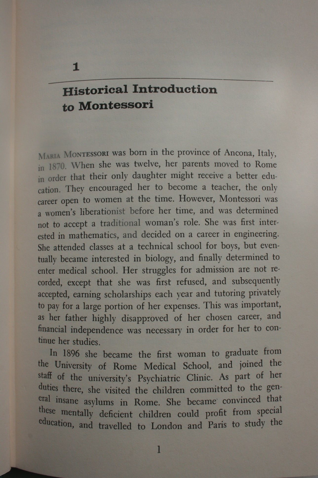 The Essential Montessori. Montessori.  Montessori A Modern Approach. Two books