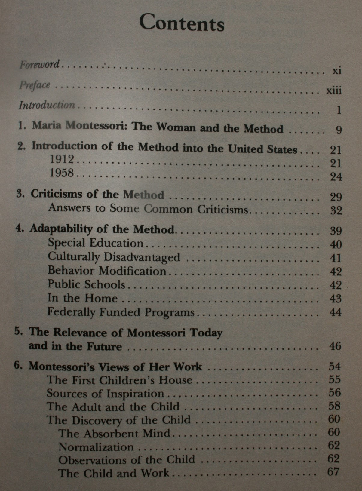 The Essential Montessori. Montessori.  Montessori A Modern Approach. Two books