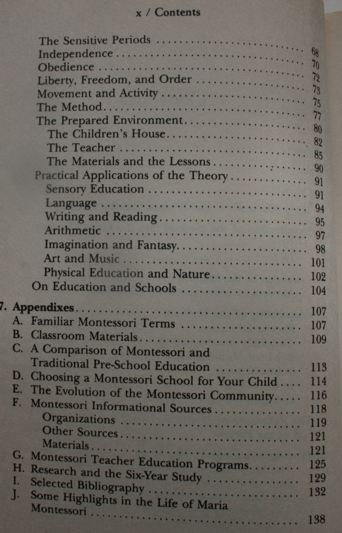 The Essential Montessori. Montessori.  Montessori A Modern Approach. Two books