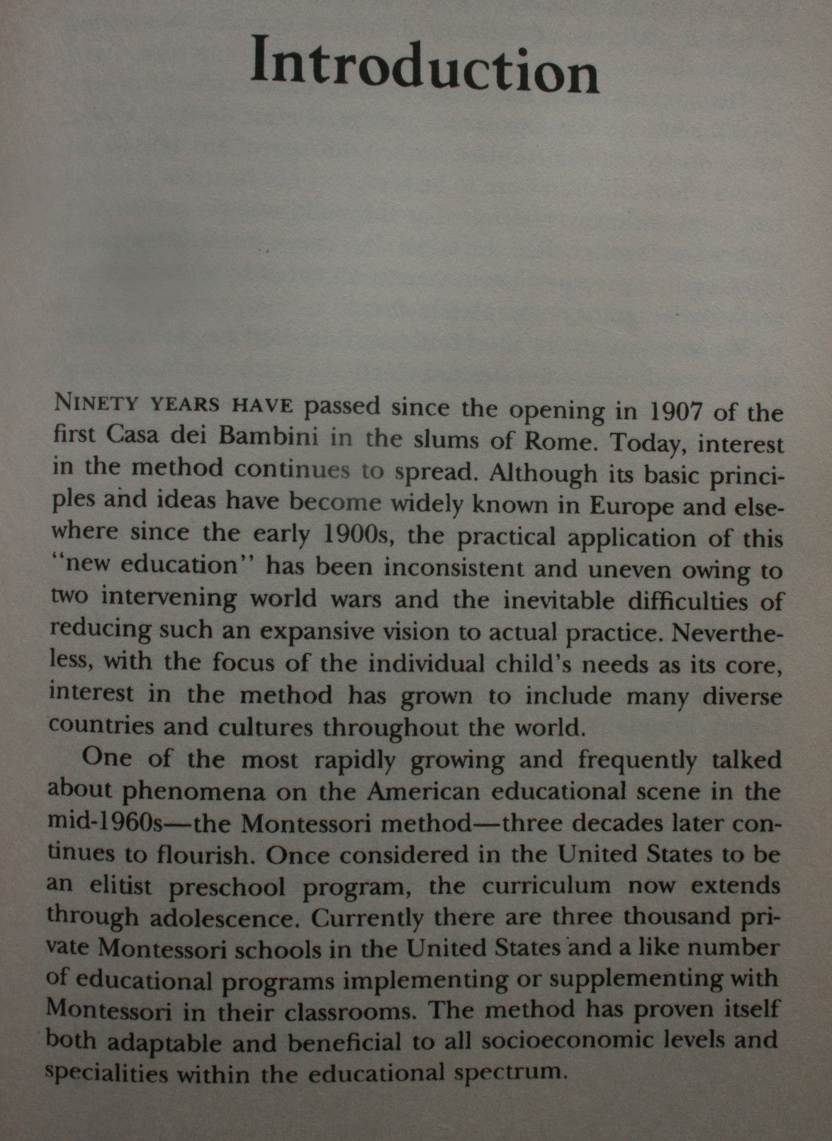 The Essential Montessori. Montessori.  Montessori A Modern Approach. Two books