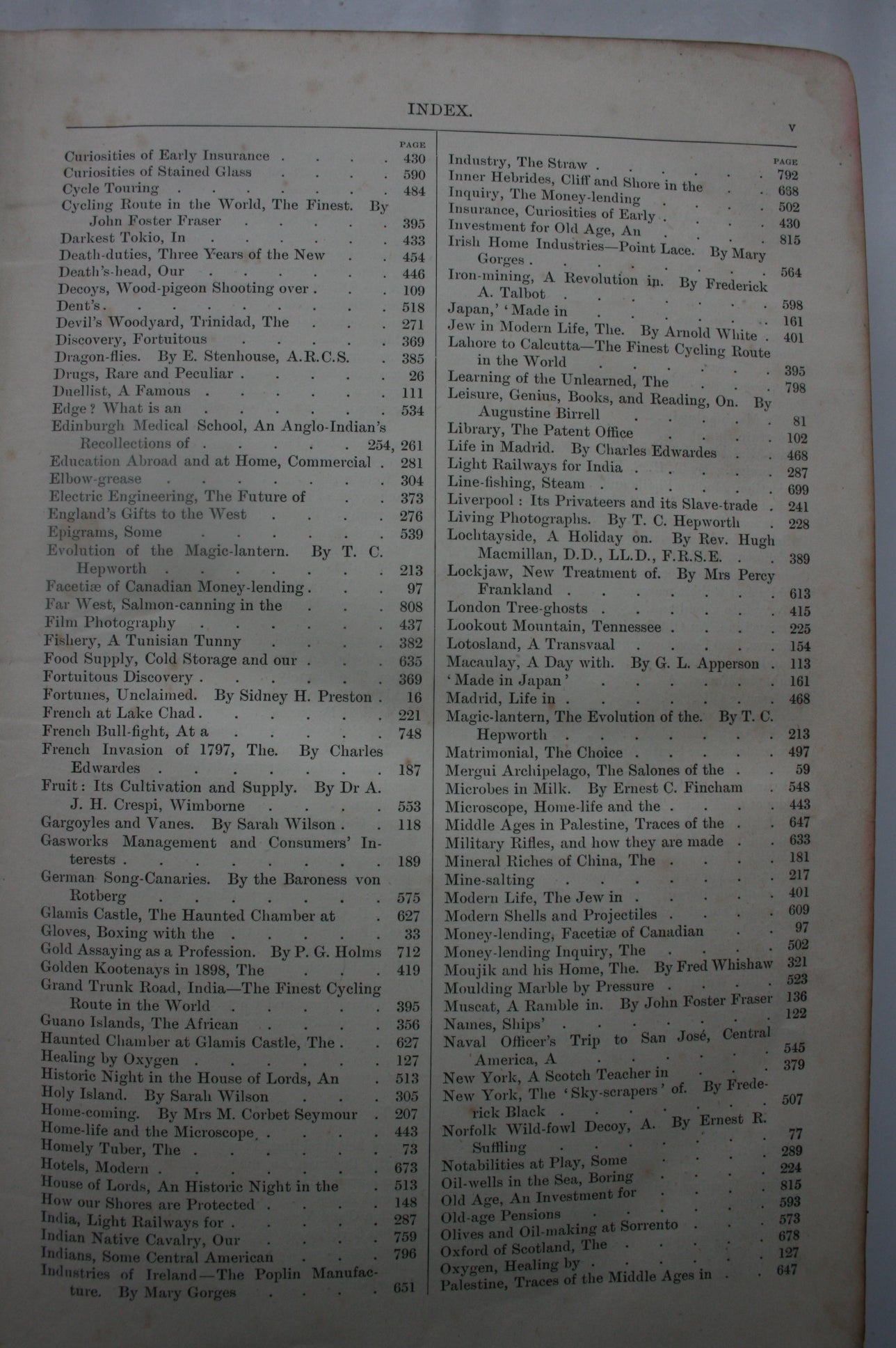 Chambers's Journal Sixth Series, Vol. I; Dec. 1897 - Nov 1898.