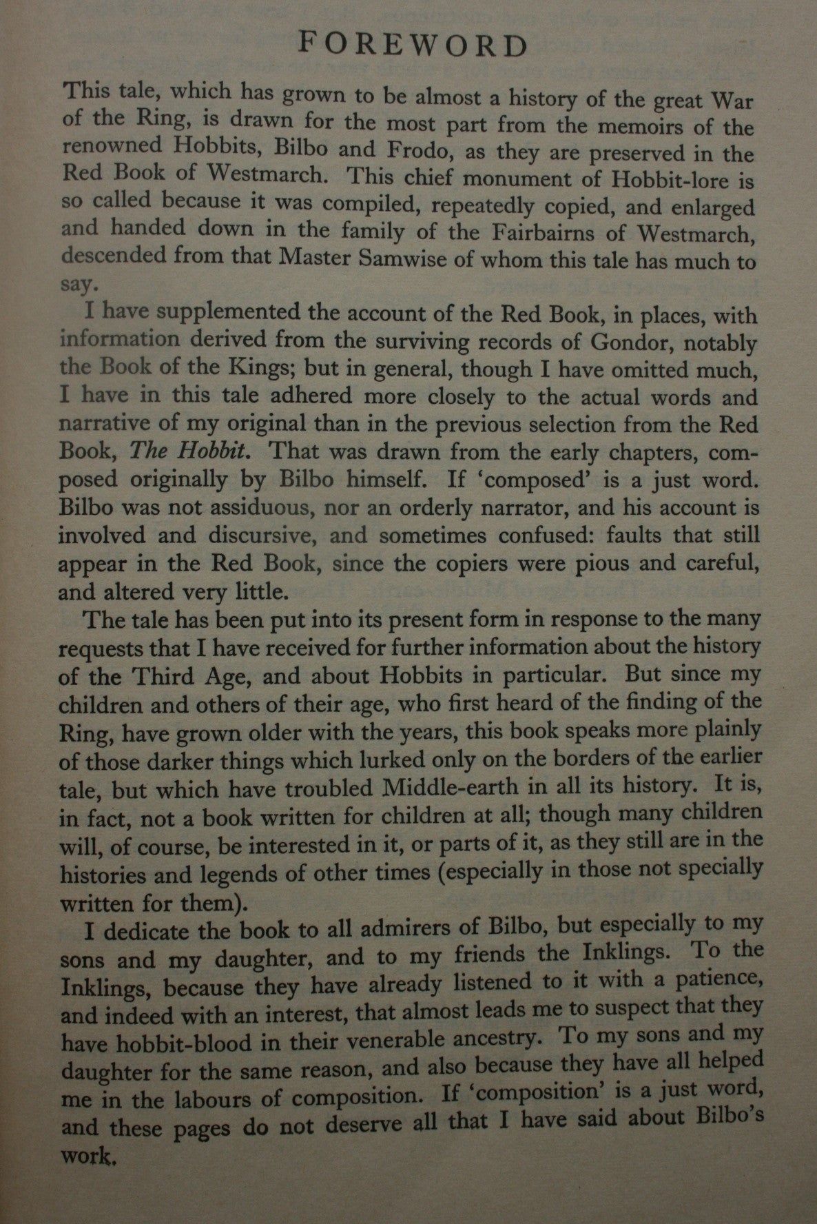 The Lord Of The Rings Trilogy: (1965). The Fellowship Of The Ring, The Two Towers, The Return Of The King by J.R.R. Tolkien.