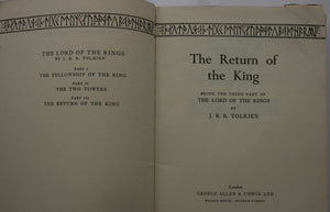 The Lord Of The Rings Trilogy: (1965). The Fellowship Of The Ring, The Two Towers, The Return Of The King by J.R.R. Tolkien.