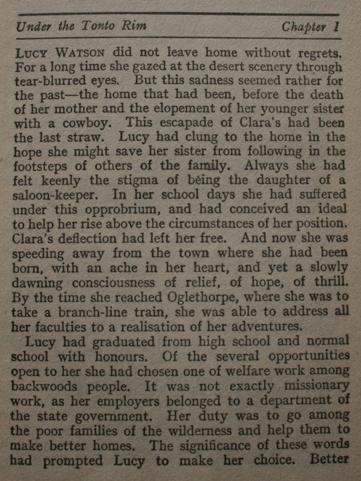 Under the Tonto Rim. (1949)
