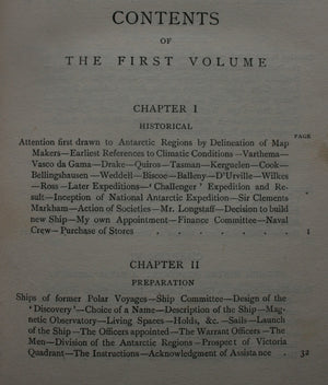 The Voyage Of The Discovery (Two Volumes) 1905. by Captain R F Scott.