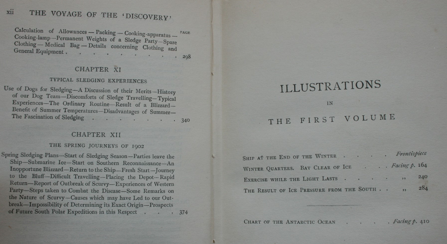 The Voyage Of The Discovery (Two Volumes) 1905. by Captain R F Scott.