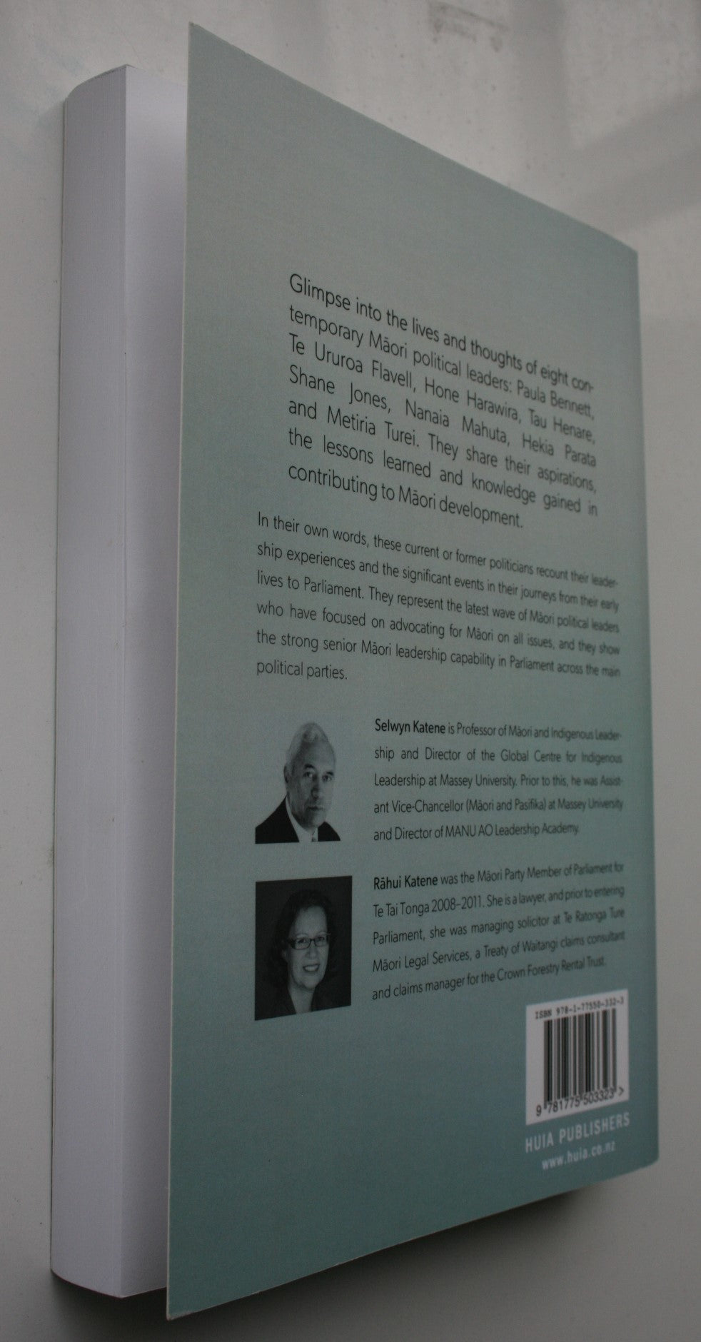 Point of Order, Mr Speaker?: Modern Maori Political Leaders by Selwyn Katene; Rahui Katene.