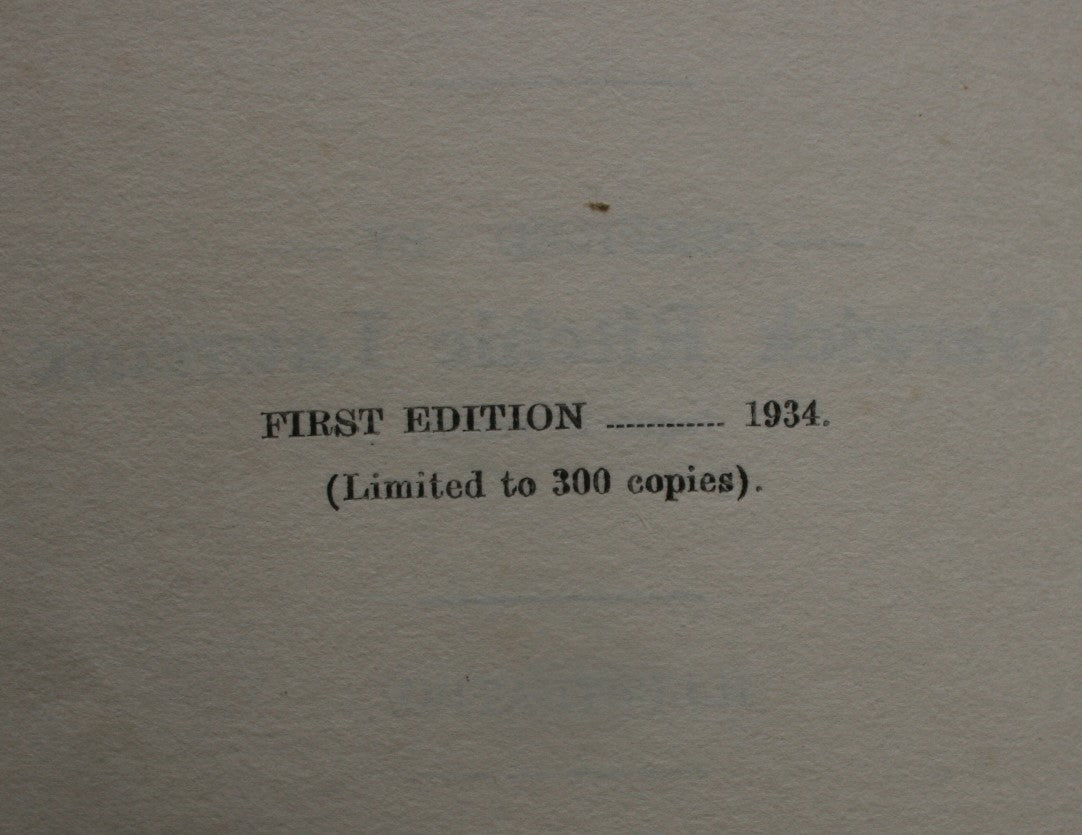 Three Mile Bush : an early history of the Wairarapa and settlements from 1840 to time of settlement, and Carterton from 1857 to date, etc. etc. BY Warwick Lawrence.