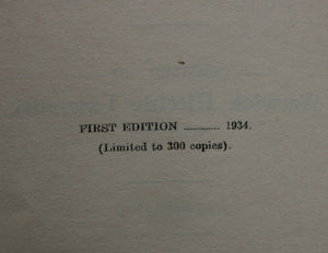 Three Mile Bush : an early history of the Wairarapa and settlements from 1840 to time of settlement, and Carterton from 1857 to date, etc. etc. BY Warwick Lawrence.