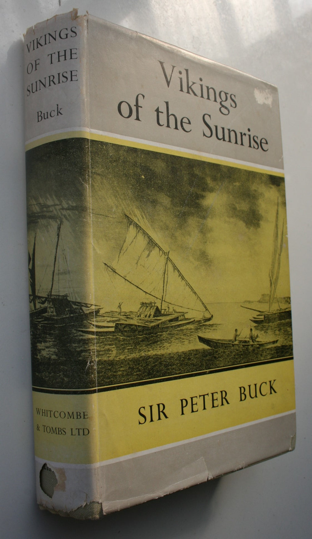 Vikings of the Sunrise by Te Rangi Hiroa (Sir Peter Buck). 1954. VERY SCARCE First New Zealand Edition