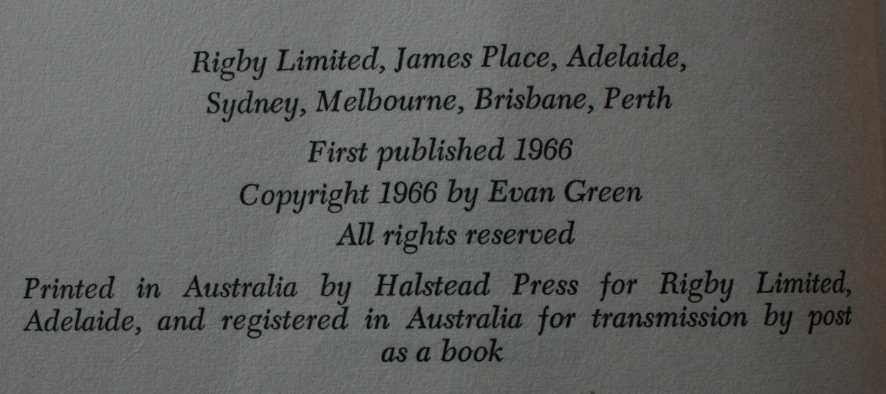 Journeys With Gelignite Jack. FIRST EDITION 1966. By Evan Green.