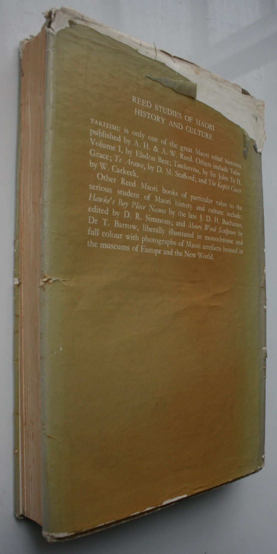Takitimu: A History of the Ngati Kahungunu People. By Mitchell, J. H. (Tiaki Hikawera Mitira)