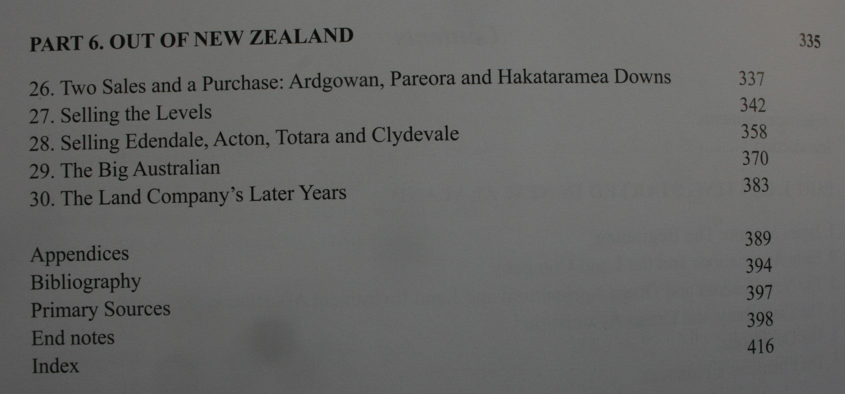 Antipodean Empire. NZ and Australian Land Company in NZ. SIGNED Noel Crawford