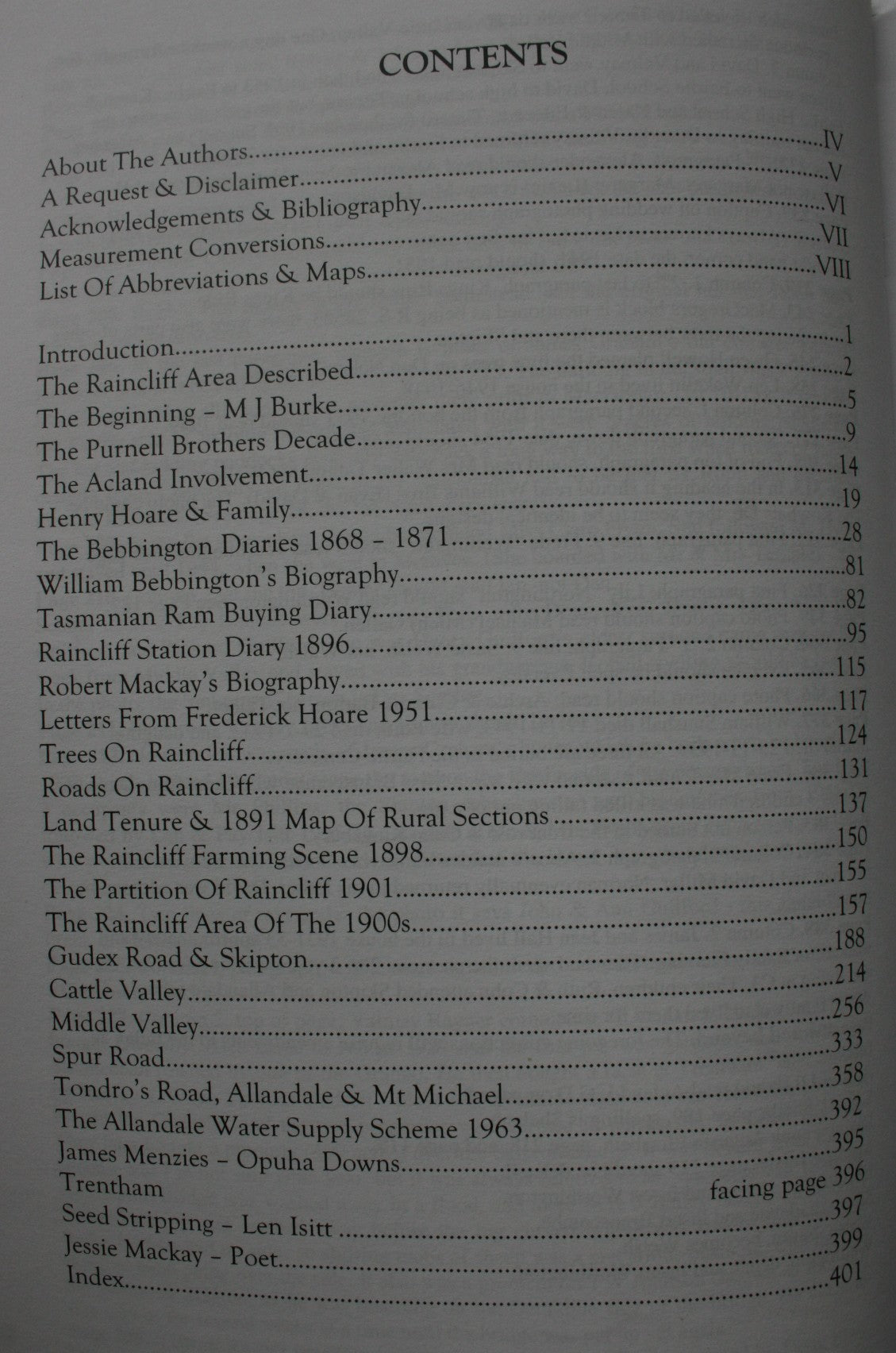 The Raincliff Story. By Edward J Parr and David G Reynolds