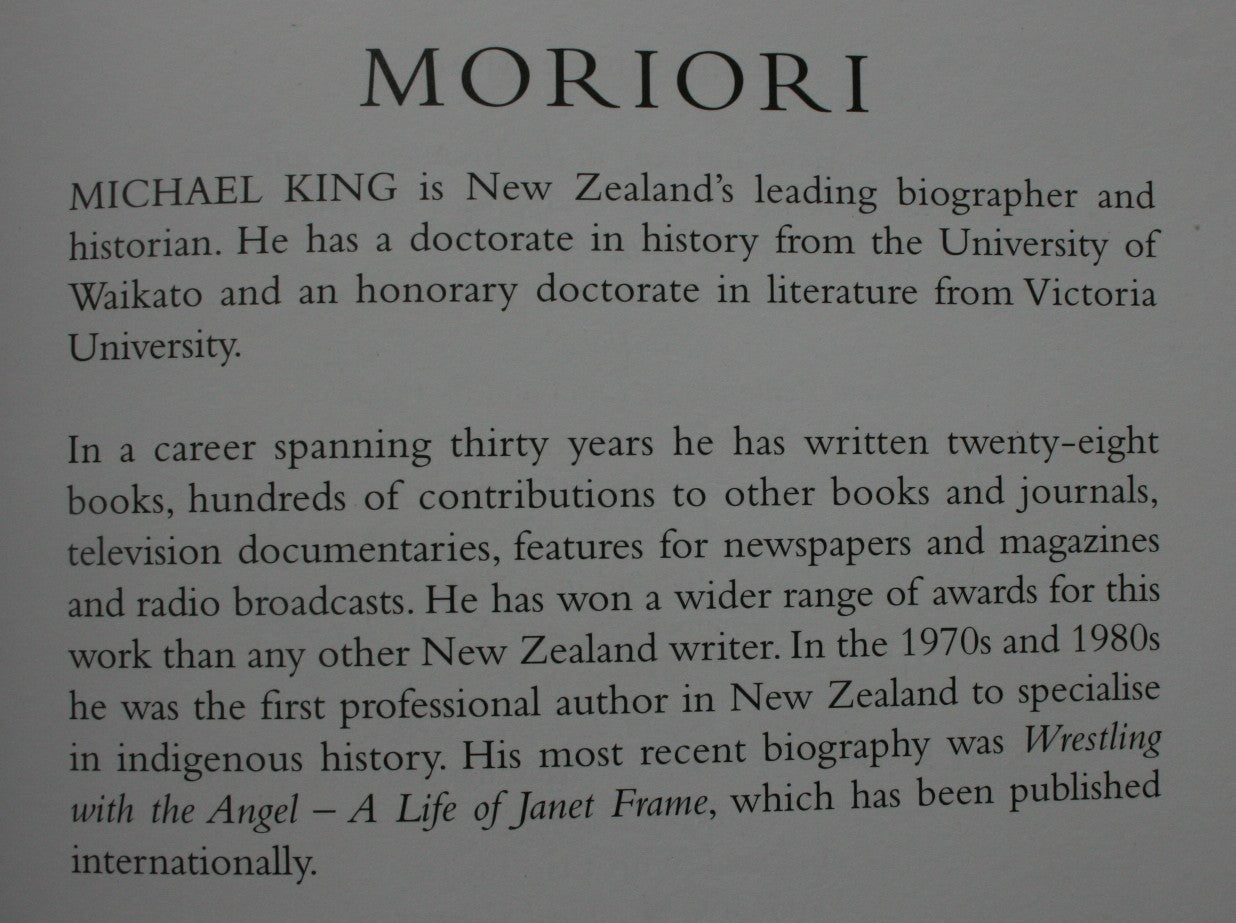 Moriori A People Rediscovered. REVISED EDITION. By Michael King
