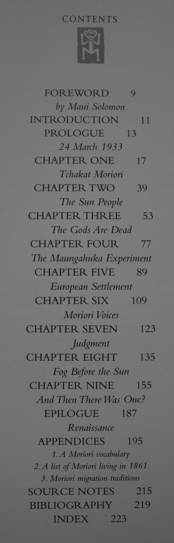 Moriori A People Rediscovered. REVISED EDITION. By Michael King