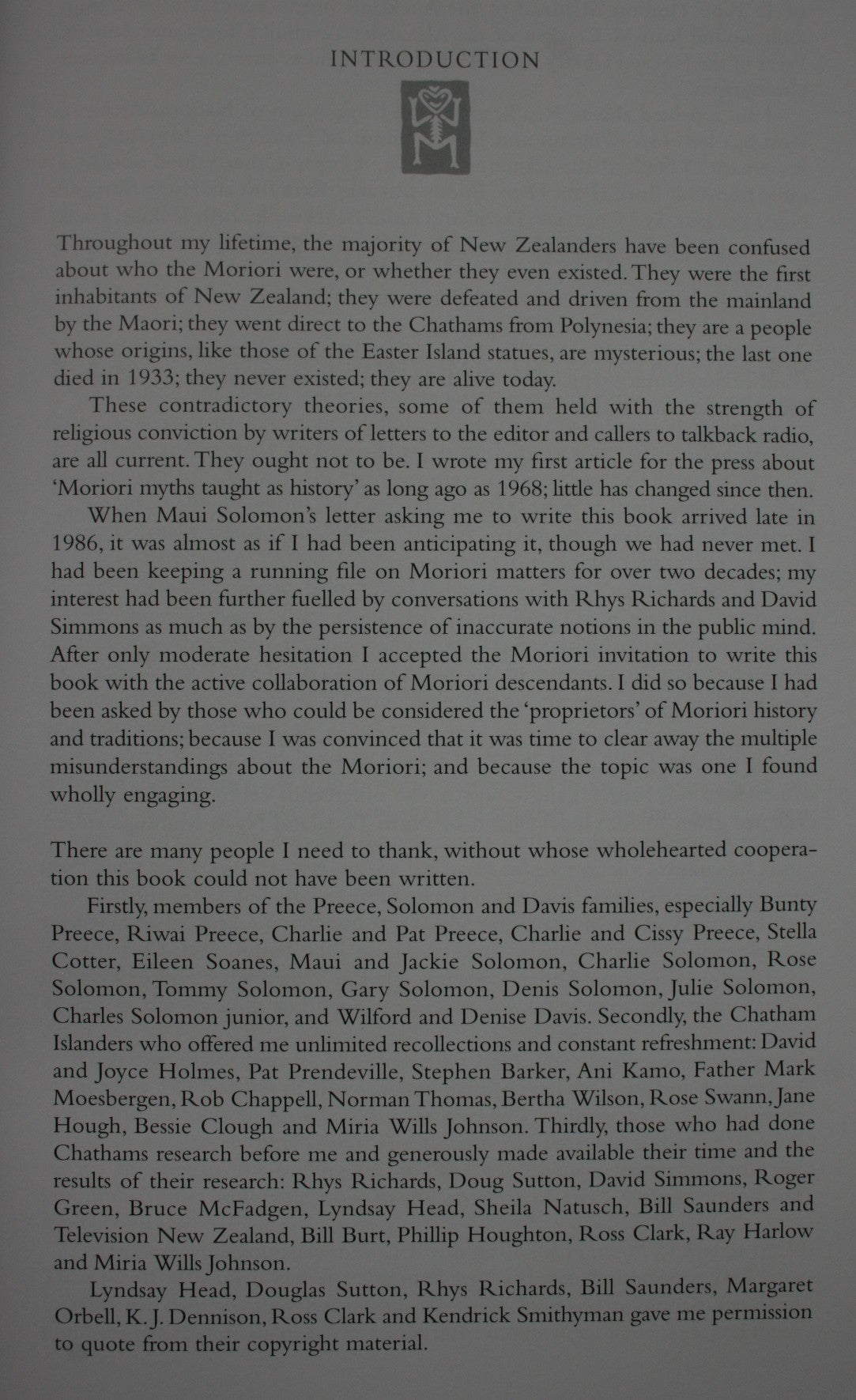 Moriori A People Rediscovered. REVISED EDITION. By Michael King