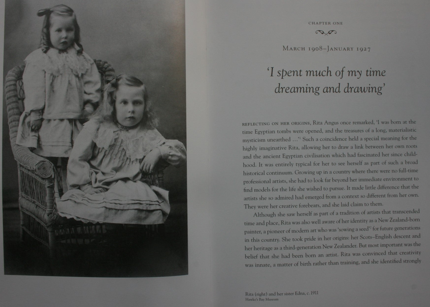 Rita Angus: An Artists ­Life By Jill Trevelyan. SIGNED BY AUTHOR.