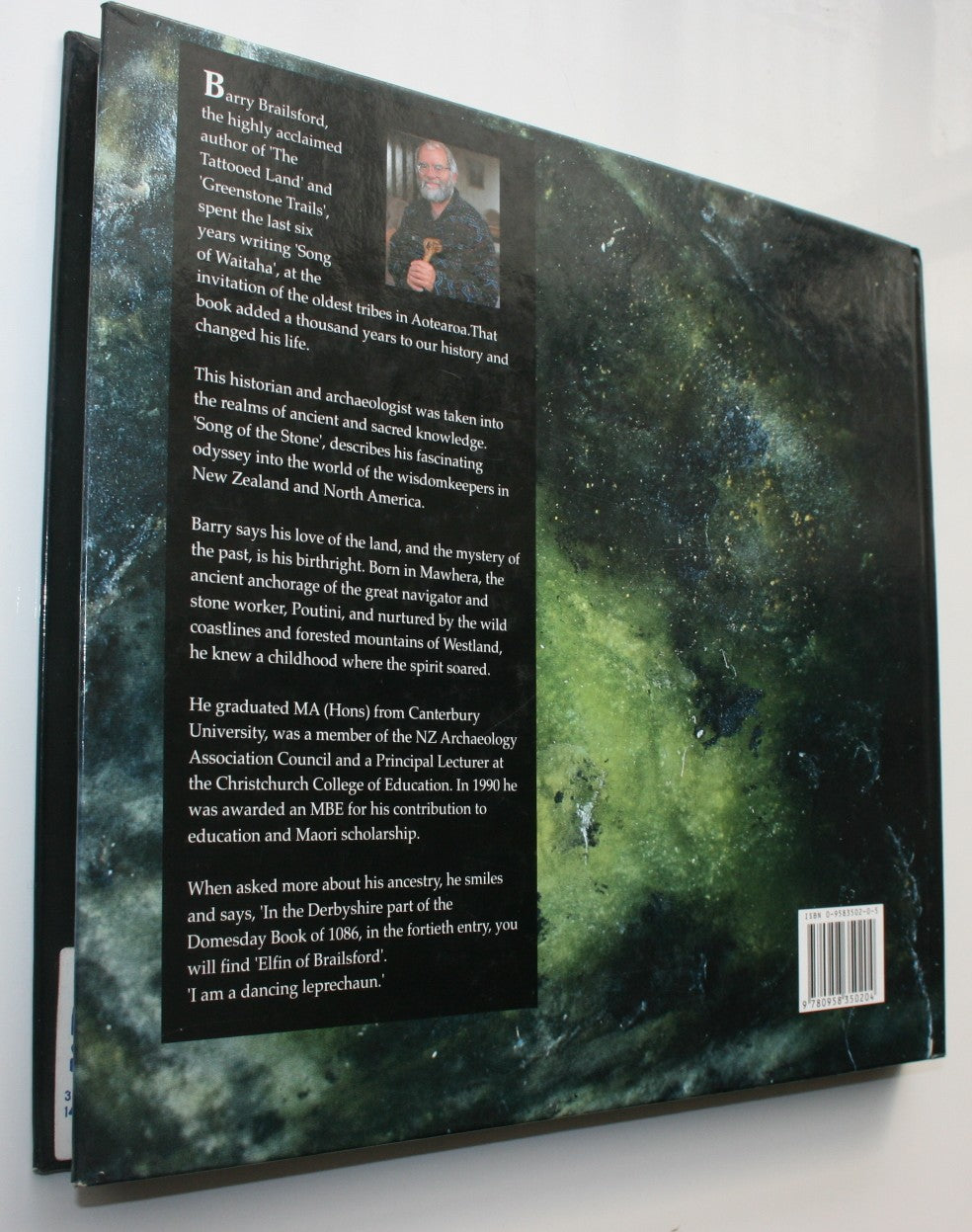 Song of the Stone By Barry Brailsford. HARDBACK. FIRST EDITION.