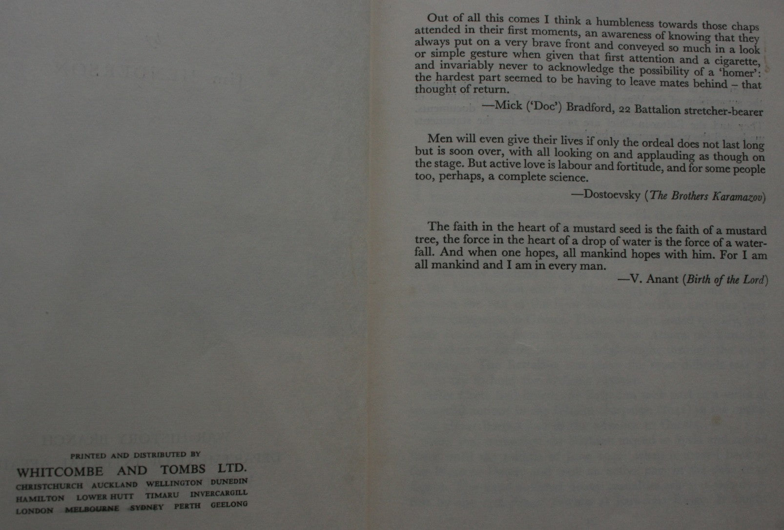 22 Battalion: Official History of New Zealand in the Second World War 1939-45 by Jim Henderson