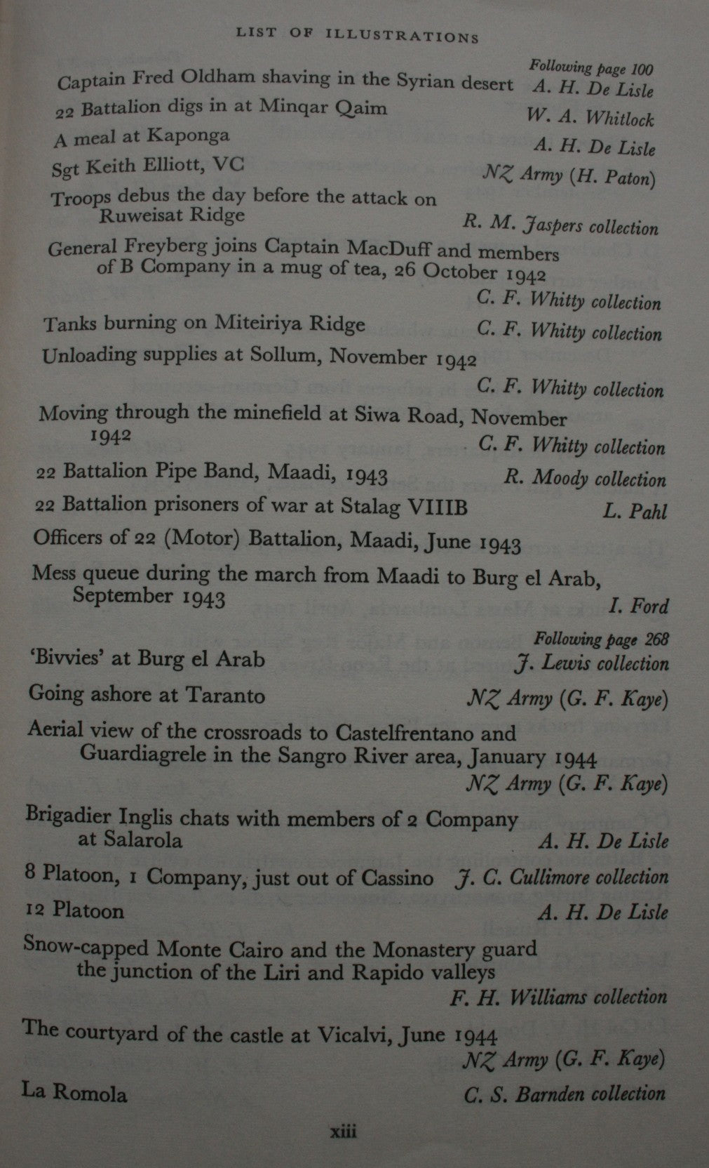 22 Battalion: Official History of New Zealand in the Second World War 1939-45 by Jim Henderson