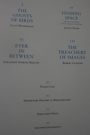 Shane Cotton: The Hanging Sky. Publisher: Christchurch Art in association with Institute of Modern Art , 2013, First Edition.