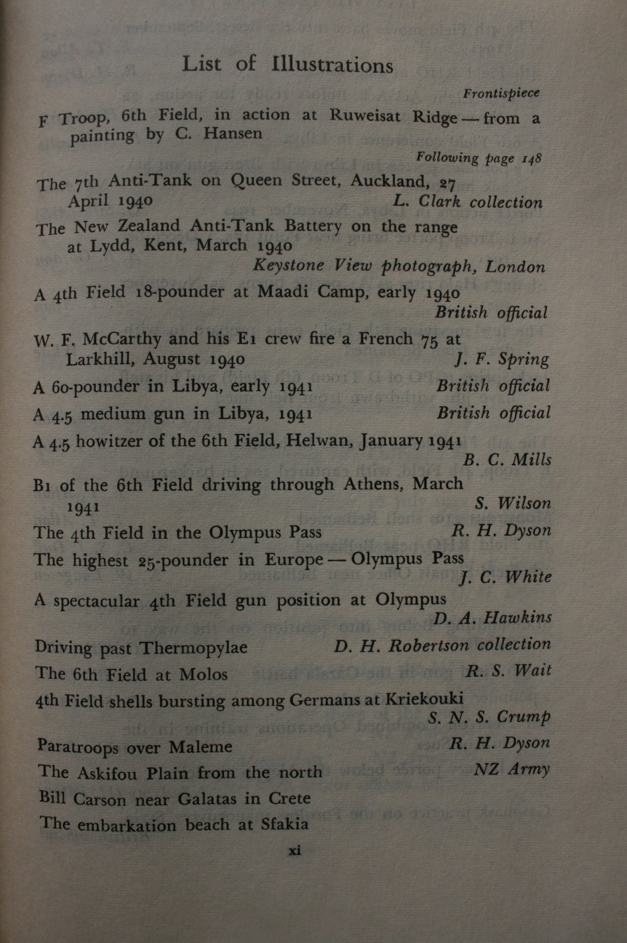 2nd New Zealand Divisional Artillery. Official History of New Zealand in the Second World War 1939-45. By W E Murphy.