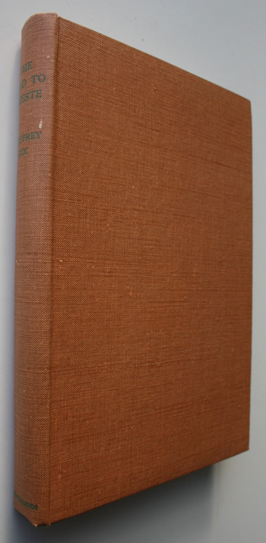 The Road To Trieste by Geoffrey Cox.  1947, First Edition.