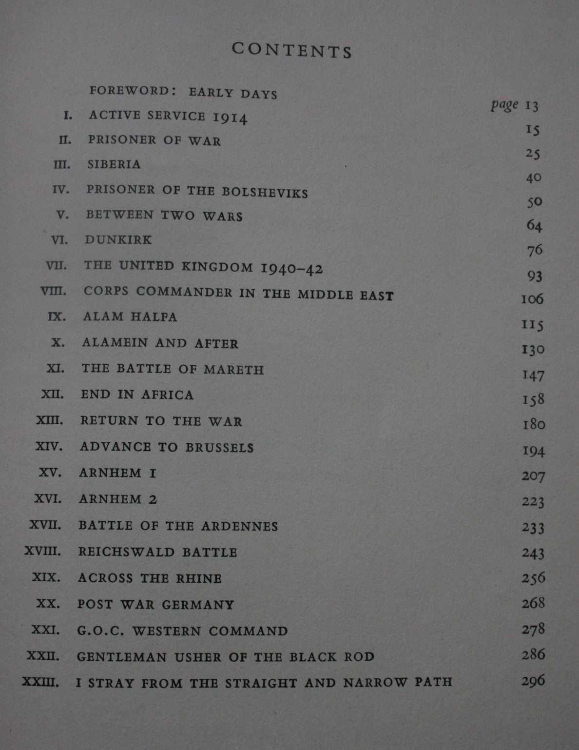 A Full Life. (30 Corps Comander WWII). First Edition. Lieut. General Sir Brian Horrocks.